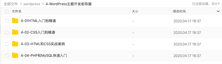 WordPress开发-主题开发前导篇插图 WordPress开发-主题开发前导篇-WordPress极简博客