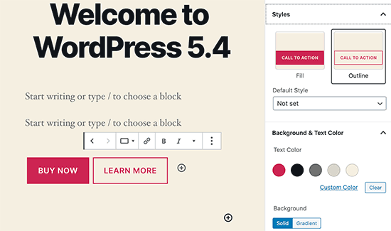 %title插图%num WordPress 5.4 正式版发布,图文演示新功能-WordPress极简博客